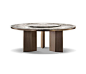 Morgan Marble by Minotti | Restaurant tables