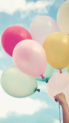 手机壁纸 气球_百度图片搜索