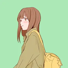 二次元动漫插画闺蜜微信头像套系