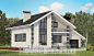 180-001-R Two Story House Plans with mansard with garage in front, the budget Tiny House Plans