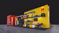 Kodak : Design of exhibition stand Kodak by Thais Morais