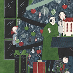 海汐汐采集到Maite Gurrutxaga—西班牙插画师