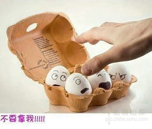 蛋蛋的搞笑生活！鸡蛋涂鸦创意无穷-美食-...