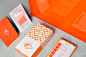 mexico monterrey restaurant pattern orange Signage