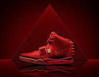 Nike - Yeezy II "Red...