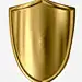 金色盾牌高清素材 png 设计图片 免费下载 页面网页 平面电商 创意素材 png素材
