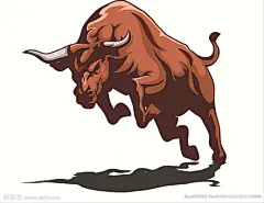 野牛西班牙公牛比赛斗牛田地耕田