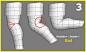 游戏模型布线对动画变形的影响-【3D建模】-微元素 - Element3ds.com!