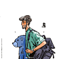 Urban Wildness 都市荒野
️
鲸字号坚持30天每天画画超话插画超话 @鲸字号 ​​​​