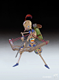 WOODKID, Andrius Matijosius : Gepettos' grandson decides to mass-produce Pinocchio for the common consumer. Nostalgia and ukulele music can sell anything, right? Pinocchio might not like that.
