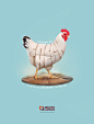 Brown Apron: So Fresh - Lamb, So Fresh - Chicken, So Fresh - Fish • Ads of the World™ | Part of The Clio Network : Creative Advertising Campaign