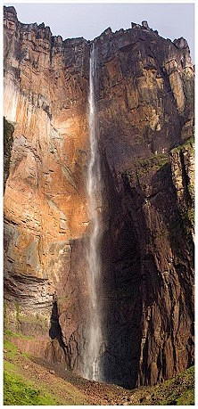 世界最高瀑布，委内瑞拉安赫尔瀑布，又称“...