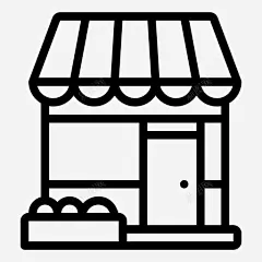 小店雨篷建筑 UI图标 设计图片 免费下载 页面网页 平面电商 创意素材