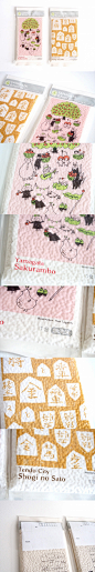 【日本包装】YAMAGATA米PostCard大米包装设计