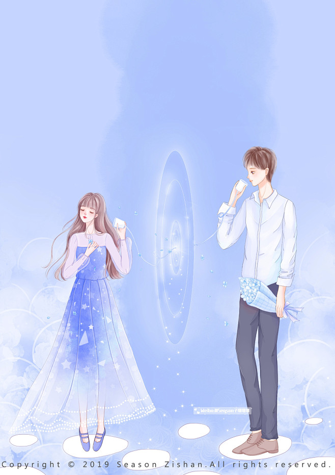 超时空恋人_Season子珊__插画师作...