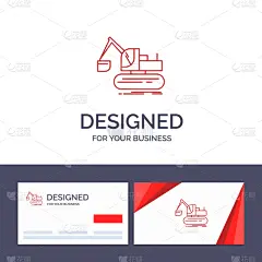 起重机,名片,品牌名称,模板,创造力,商务,汽车,技术,建筑业,设备用品