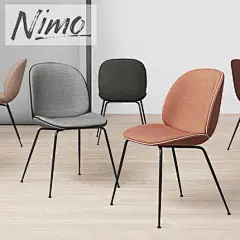 Nimo尼摩 Beetle Chair北欧餐椅现代简约甲壳虫椅个性创意电脑椅