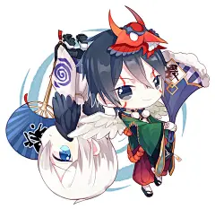 阴阳师手游 同人图 插画 壁纸 | 阴阳师挂件 | 半次元-第一中文COS绘画小说社区
