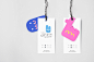 baby brand baby product brand identity branding  catalog clothes tag gift box Logo Design Packaging paper bag