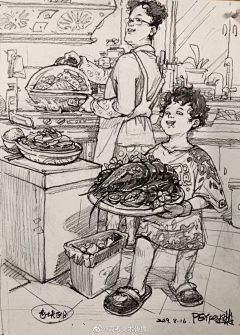 超胖喷火龙采集到速写