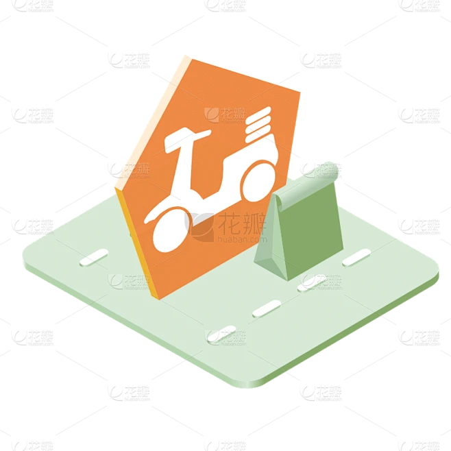 icon-外卖app可用贴纸素材-花瓣网