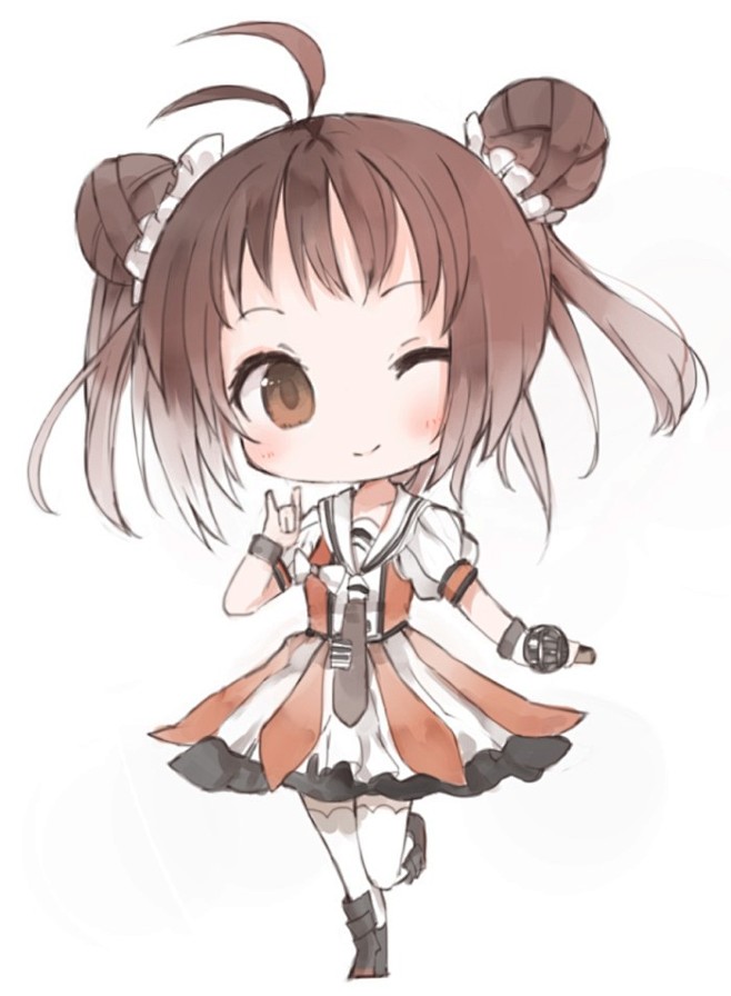 插画 动漫 Q版 萌 舰娘 ByKOTA...