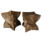 Twist Side Tables. USA, contemporary. http://1stdibs.com/furniture_item_detail.php?id=621853: 