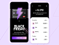 Flash online banking - Mobile app startup card points coupon concept saas application banking interface cashback discount ui ux figma sketch platform fintech product design mobile arounda