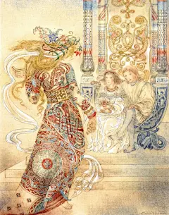 【1953年德国女插画家Sulamith Wulfing(苏拉米斯·乌尔绯)为安徒生童话故事《小美人鱼》绘制的插图】O1953年插画家Sulamith Wulfing为安徒生童话故...   
相关&gt;&gt;&gt;
（OCG插画控 ）
（OCG插画控 ）
（O得其神髓 ）