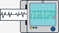 卡通心电监护仪设备仪器图标 设计图片 免费下载 页面网页 平面电商 创意素材