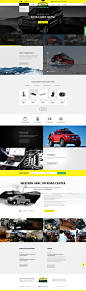 Offroad center - WEB Inspiration