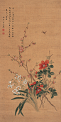 蒋廷锡(1669年-1732年)，字酉君、杨孙，号南沙、西谷，又号青桐居士。清朝前期政治人物、画家。汉族，江苏常熟人。

康熙四十二年(1703年)进士，雍正年间曾任礼部侍郎、户部尚书、文华殿大学士、太子太傅等职，是清朝重要的宫廷画家之一。雍正六年(1728年)拜文华殿大学士，仍兼理户部事。次年加太子太傅。雍正十年(1732年)卒于任内。谥文肃。