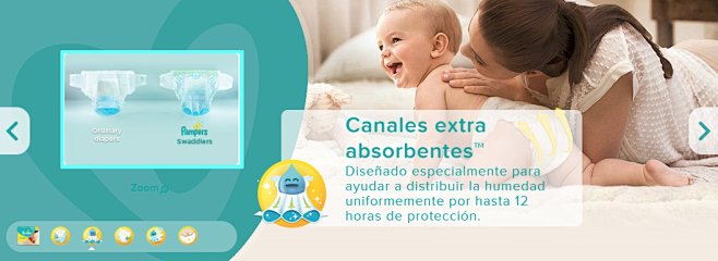 Pañales Pampers Swad...