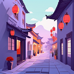 土豆先森的粘球球采集到扁平光影插画