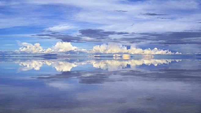 玻利维亚的天空之镜