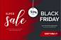 Modern black friday brush stroke super sale Free Vector