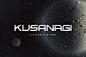 Kusanagi现代科幻科技logo无衬线英文字体下载 - topimage