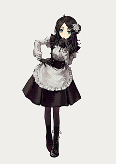 J_JunZ采集到女仆