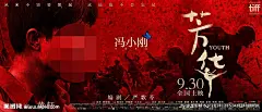 电影芳华 横版预告海报
