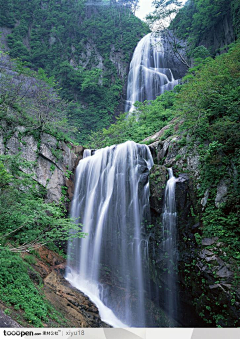 fiona1005采集到大自然瀑布风景图