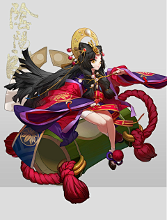 素素SUSU采集到Q版-中国风