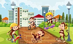 卡通猴子  - 源文件下载【酷图网】卡通猴子,卡通,漫画,插画,手绘,吉祥物,卡通吉祥物,动物,卡通动物,形象卡通,IP形象,IP卡通,IP形象设计,卡通人物,人物,印花,卡通印花,印花图案,T恤图案,热转印,猴子,小猴子,
