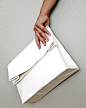 Image of SACO DE PAPEL GRANDE off-white