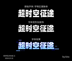 黎江柯采集到字体排版/创意