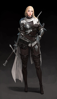 游戏美术# #角色设计#  hyeonsick choi 个人主页:arowana.ar.