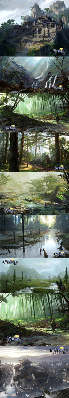 何育鹏采集到【游戏场景】-武侠/仙侠