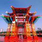 现代中国风，商业美陈，展览展示_3_南京麦斯拓文化_来自小红书网页版