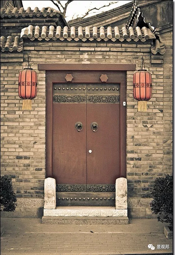 中式极美，门头最美