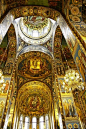 The Cathedral of the Resurrection of Christ (Church of the Saviour on the Spilled Blood). St Petersburg, Russia: 