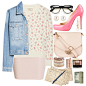 A fashion look from September 2014 featuring Current/Elliott sweatshirts, MANGO jackets and ONLY mini skirts. Browse and shop related looks.